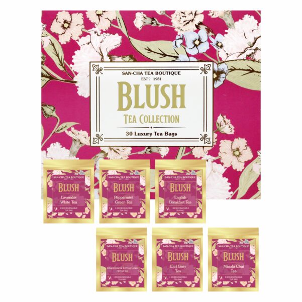 Blush Tea Selection (30 Pyramid Tea Bags) - Image 3