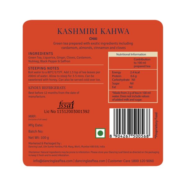 Kashmiri Kahwa Tea - Image 3